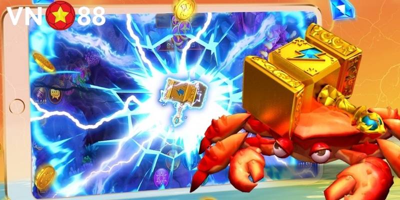 Bắn cá VN88 đại dương xanh cần phản xạ nhạy bén